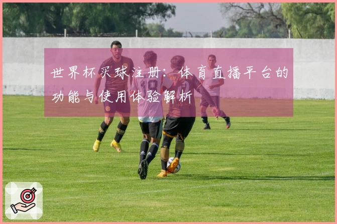 世界杯买球注册：体育直播平台的功能与使用体验解析
